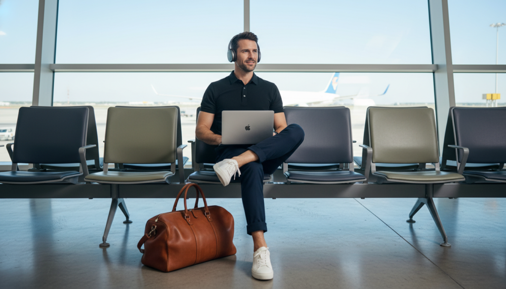 25 Airport Outfit Ideas for Men 16 image 326