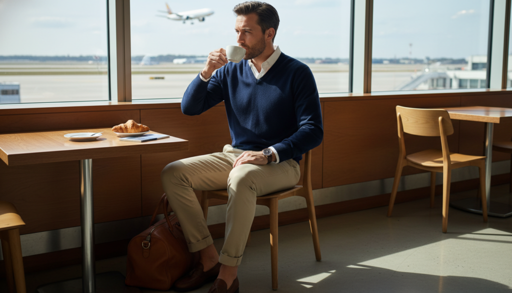 25 Airport Outfit Ideas for Men 23 image 329