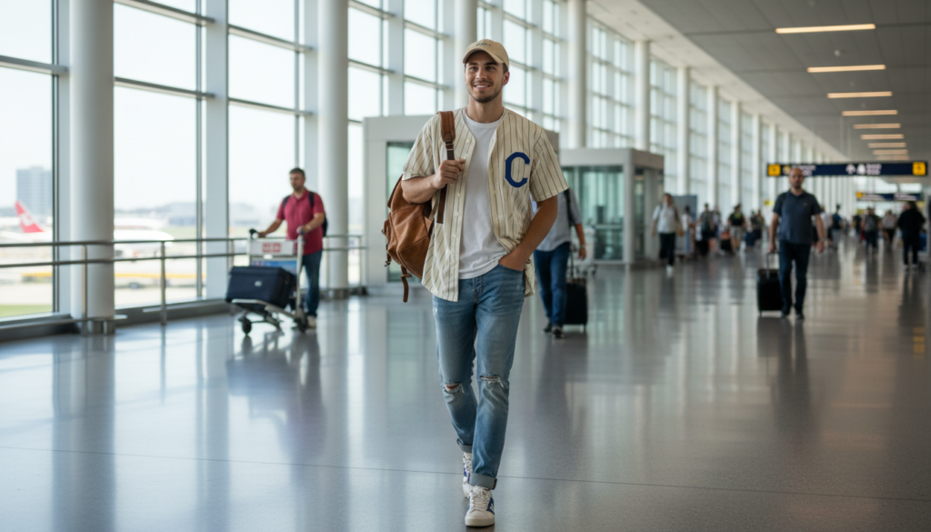 25 Airport Outfit Ideas for Men 22 image 332