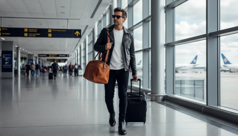 Airport Outfit Ideas For Men