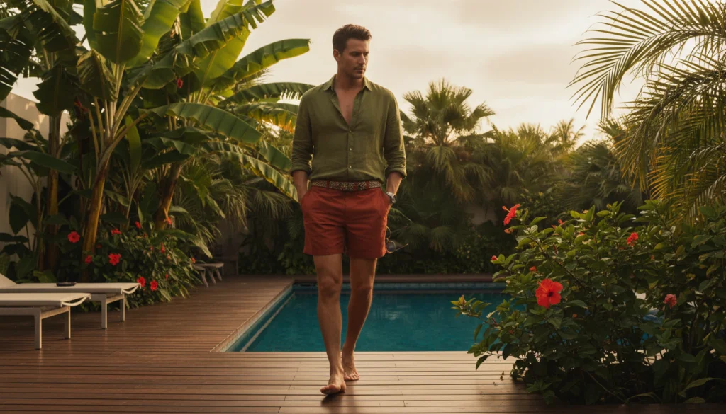 23 Poolside Outfit Ideas for Men 15 image 926