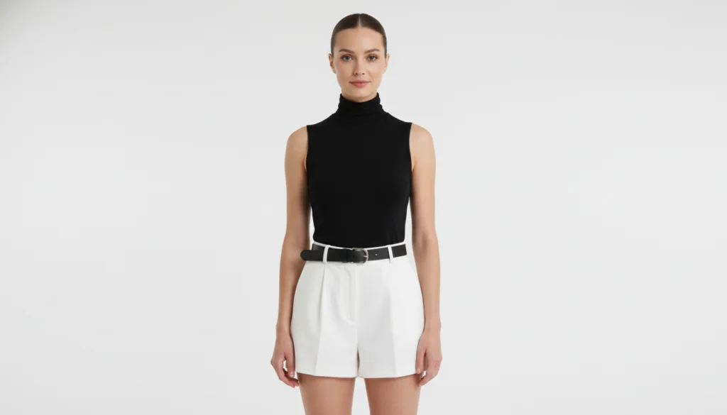 25 White Shorts Outfit Ideas for Women 8 image 123