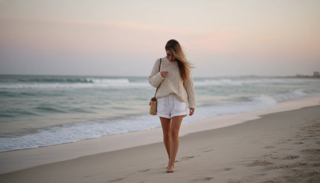 25 White Shorts Outfit Ideas for Women 21 image 141