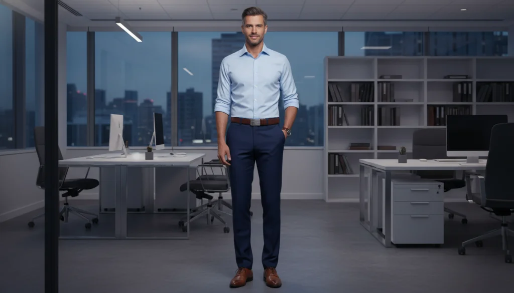 24 Blue Shirt Matching Pants Ideas 3 image 163