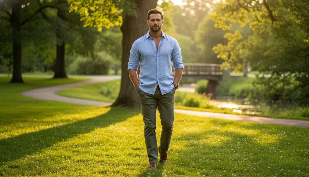 24 Blue Shirt Matching Pants Ideas 7 image 182