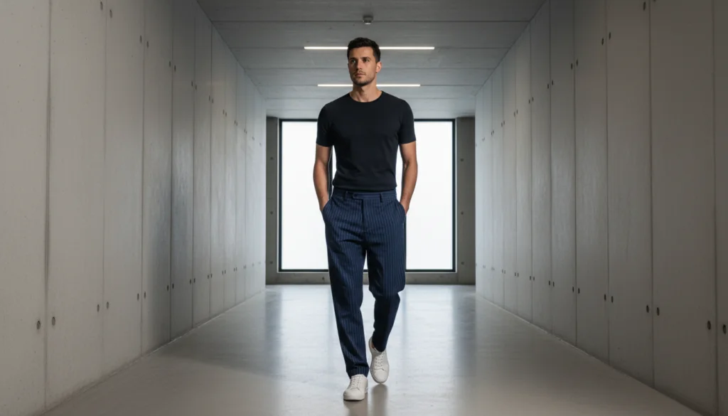 25 Men Outfit Ideas with White Sneakers 12 image 236