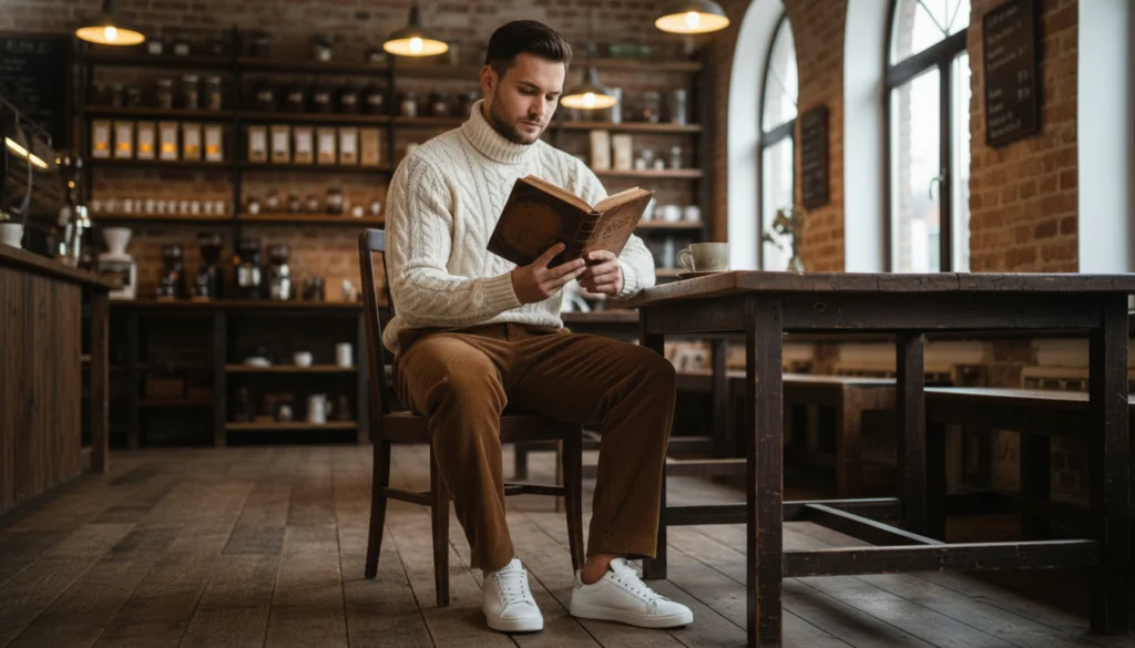 25 Men Outfit Ideas with White Sneakers 18 image 242