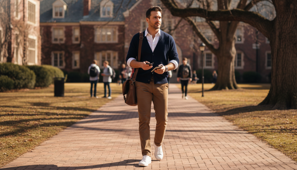 25 Men Outfit Ideas with White Sneakers 21 image 243