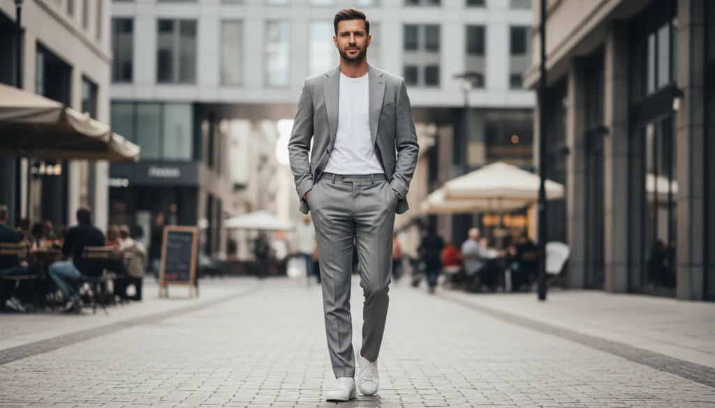 25 Men Outfit Ideas with White Sneakers 5 image 249