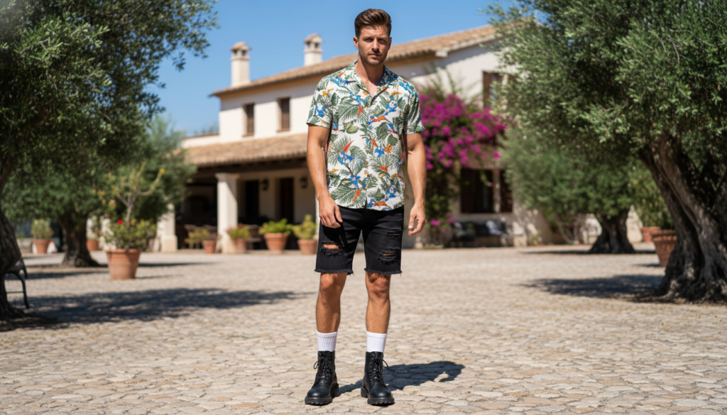 20 Men Outfit Ideas with Black Boots 20 image 270