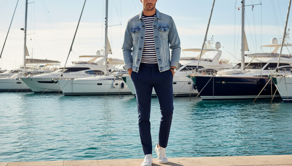 24 Men Outfit Ideas with Denim Jacket 12 image 292