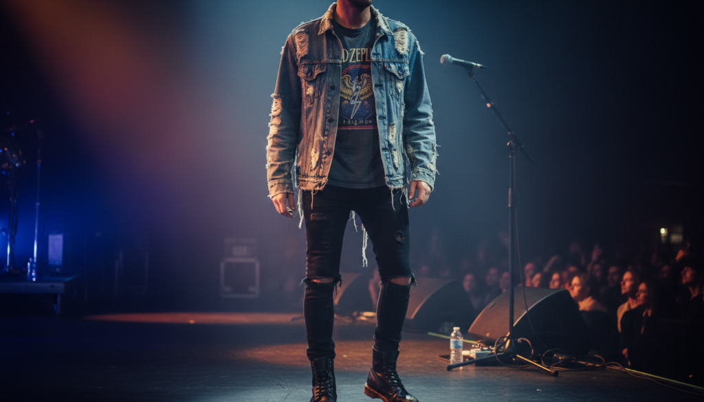 24 Men Outfit Ideas with Denim Jacket 21 image 294