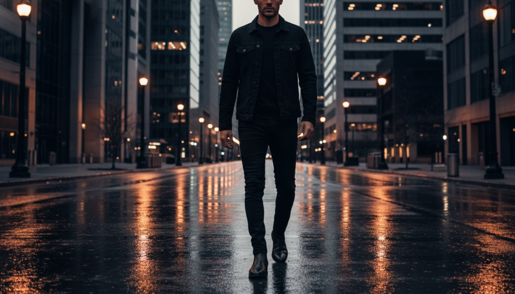 24 Men Outfit Ideas with Denim Jacket 24 image 317