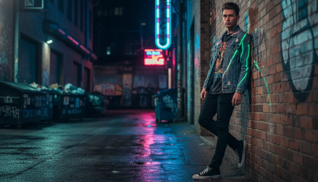 24 Men Outfit Ideas with Denim Jacket 8 image 319
