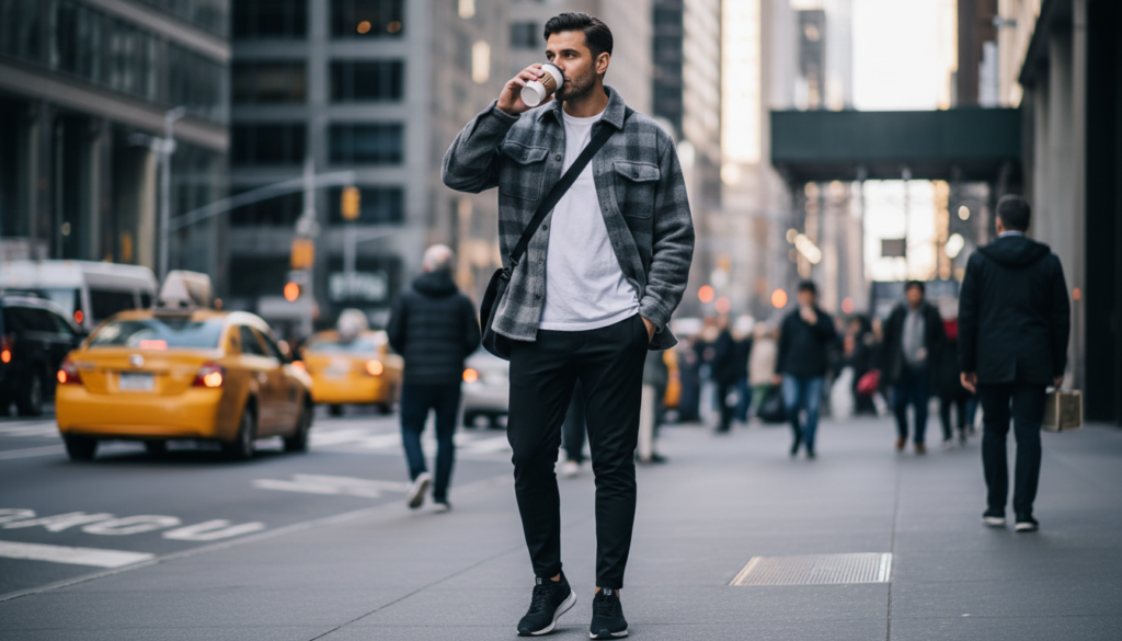 20 Men Outfit Ideas with Flannel Shirt 15 image 325