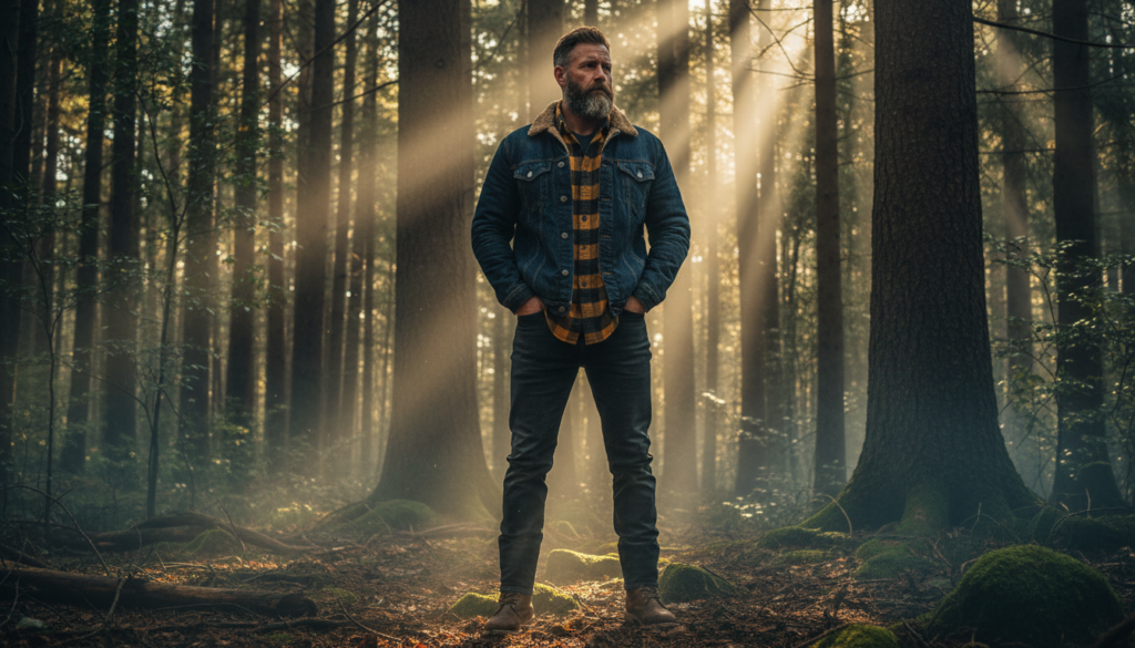 20 Men Outfit Ideas with Flannel Shirt 5 image 336
