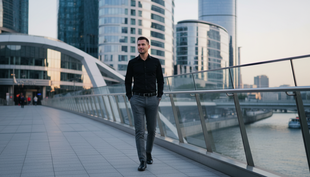 25 Black Shirt Combination Ideas for Men 15 image 83