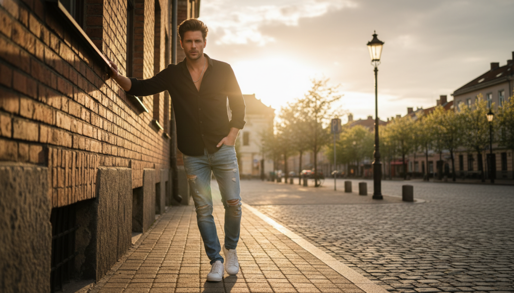 25 Black Shirt Combination Ideas for Men 2 image 90
