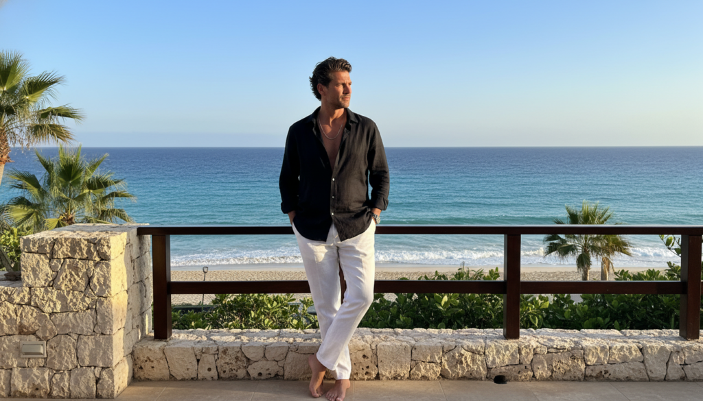 25 Black Shirt Combination Ideas for Men 6 image 94